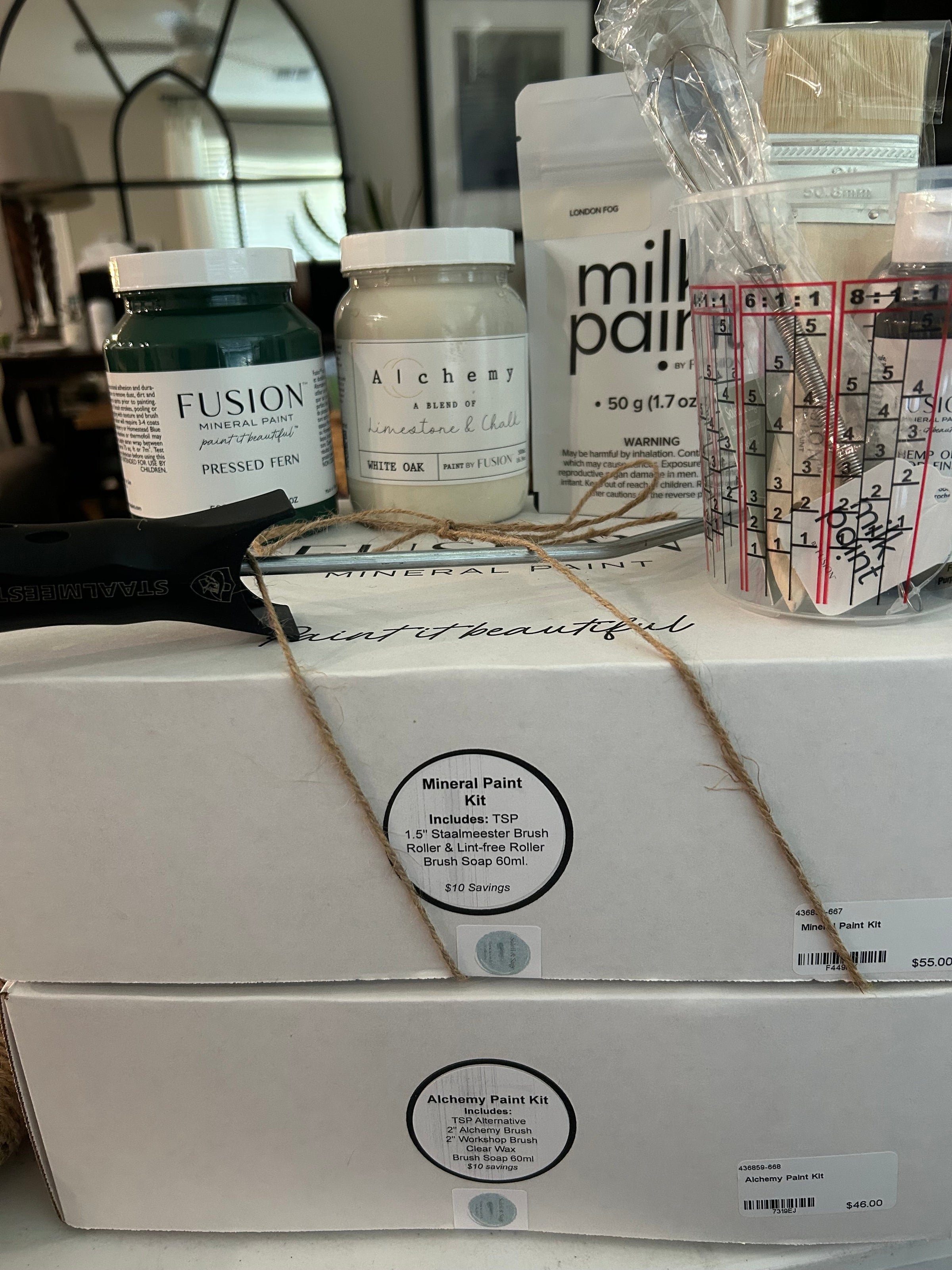 Fusion Mineral Paint Kits - Mineral, Chalk Paint and Alchemy