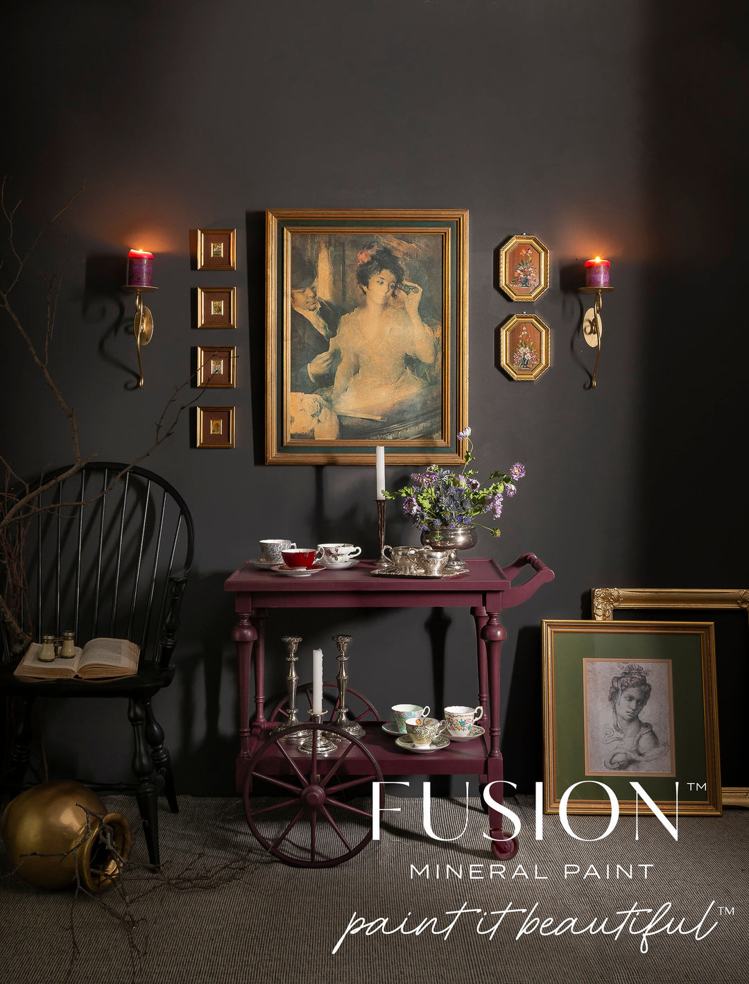 Elderberry Fusion™ Mineral Paint﻿ (Tester and Pint Size)