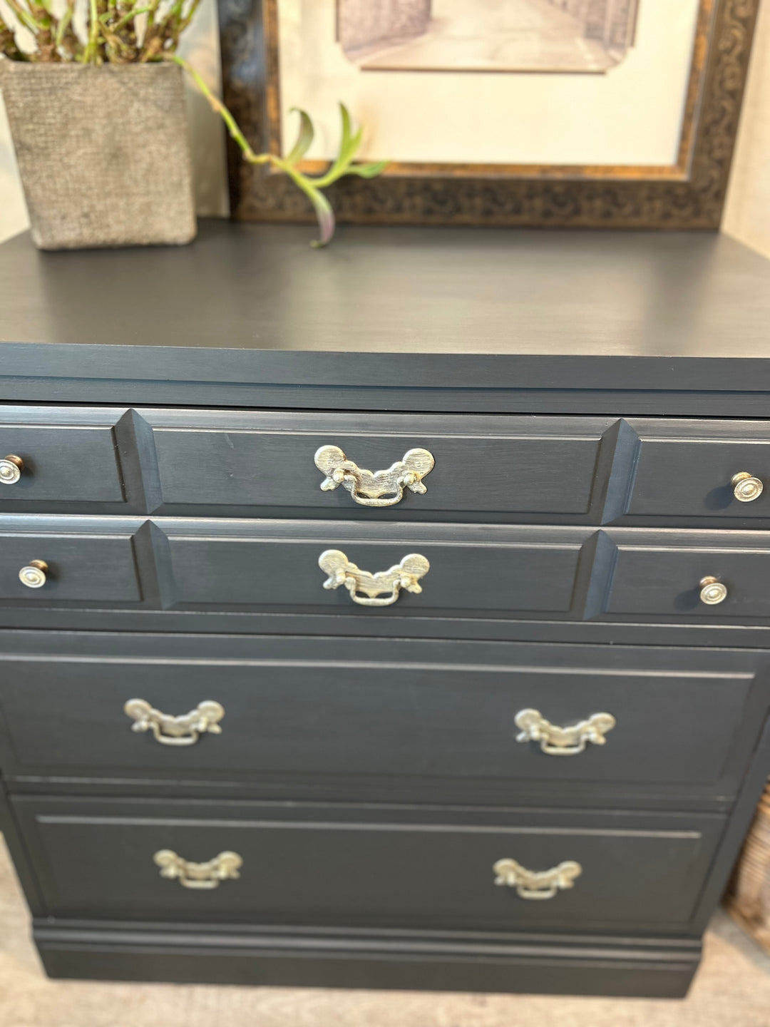 Custom Painted 3-Drawer Dresser