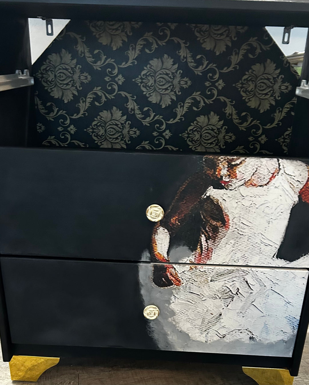 Obsidian Reverie | One-of-a-Kind Black Statement Dresser