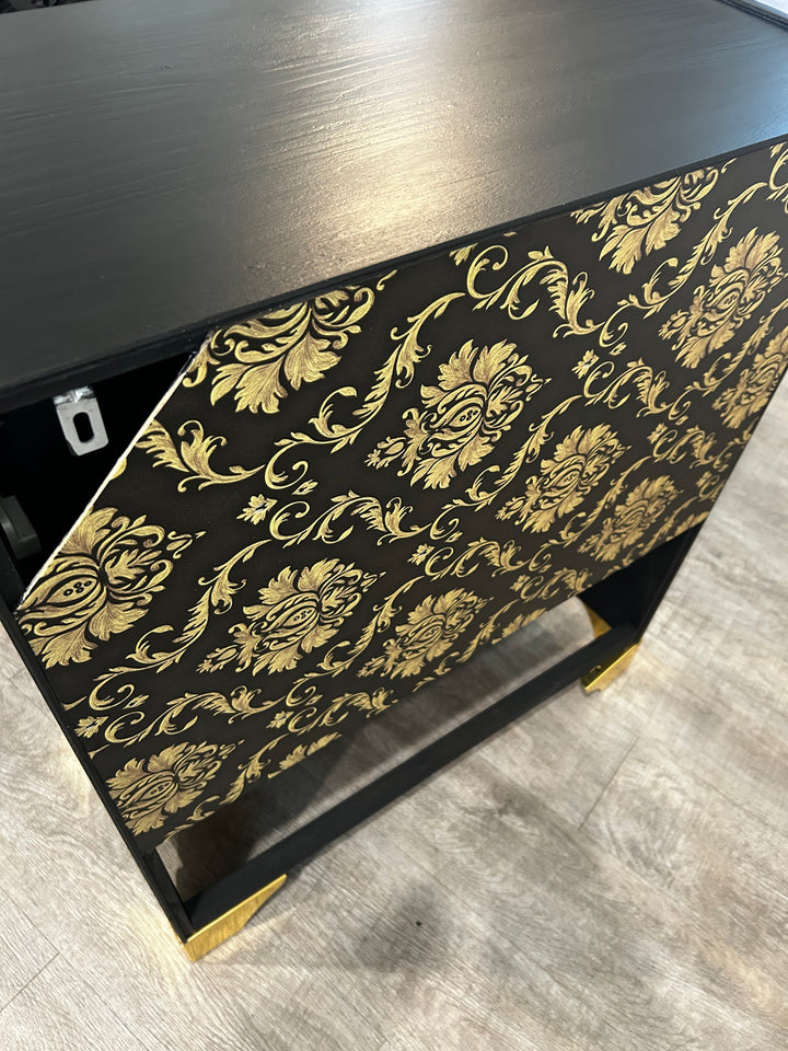 Obsidian Reverie | One-of-a-Kind Black Statement Dresser