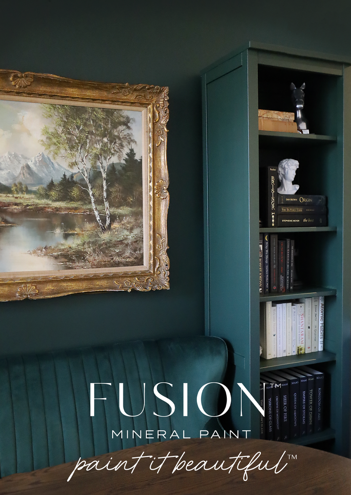 Manor Green I Fusion™ Mineral Paint﻿ (Tester and Pint Size)