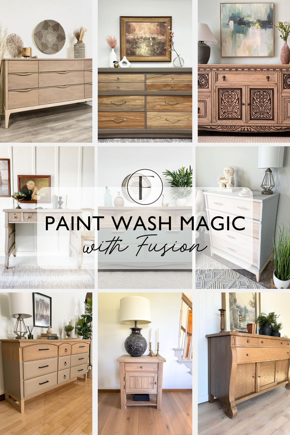 Fusion Mineral Paint Wash Technique Workshop I Saturday, August 16th 1:30pm