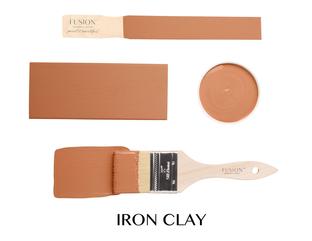 Iron Clay I Fusion™ Mineral Paint﻿ (Tester and Pint Size)