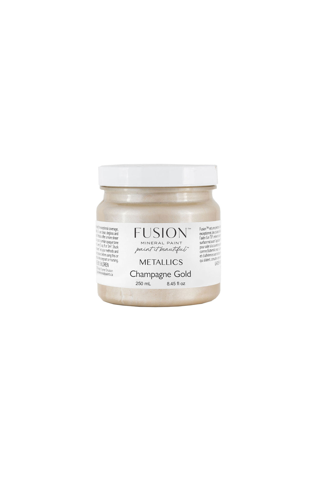 Champagne Gold Metallic I Mineral Paint