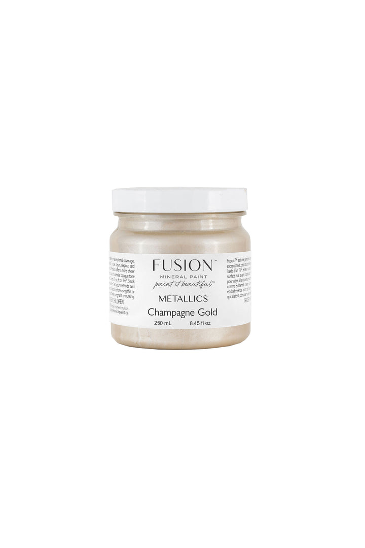 Champagne Gold Metallic I Mineral Paint