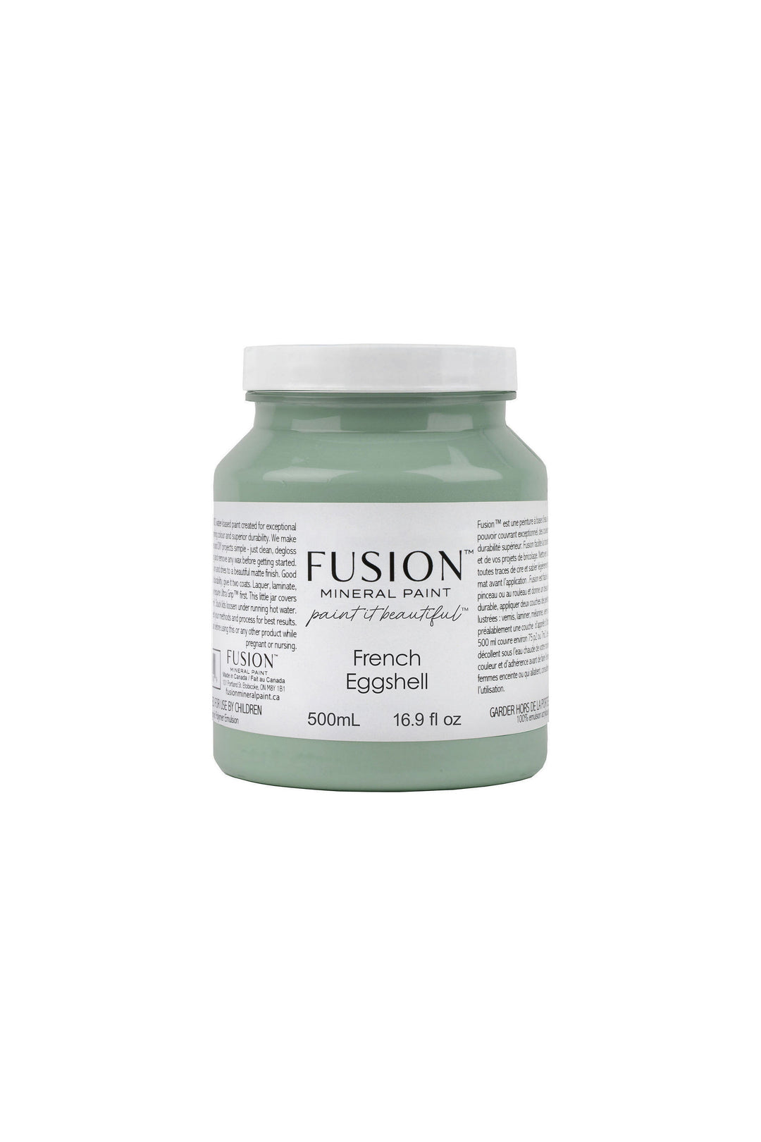 French Eggshell I Fusion™ Mineral Paint﻿ (Tester and Pint Size)