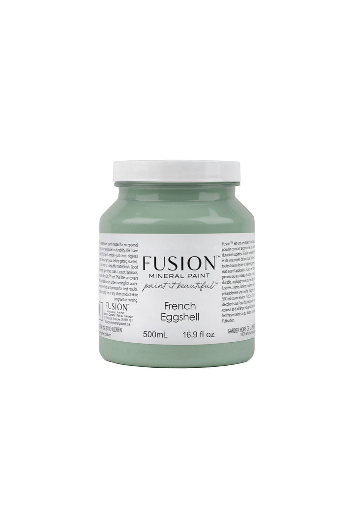 French Eggshell I Fusion™ Mineral Paint﻿ (Tester and Pint Size)