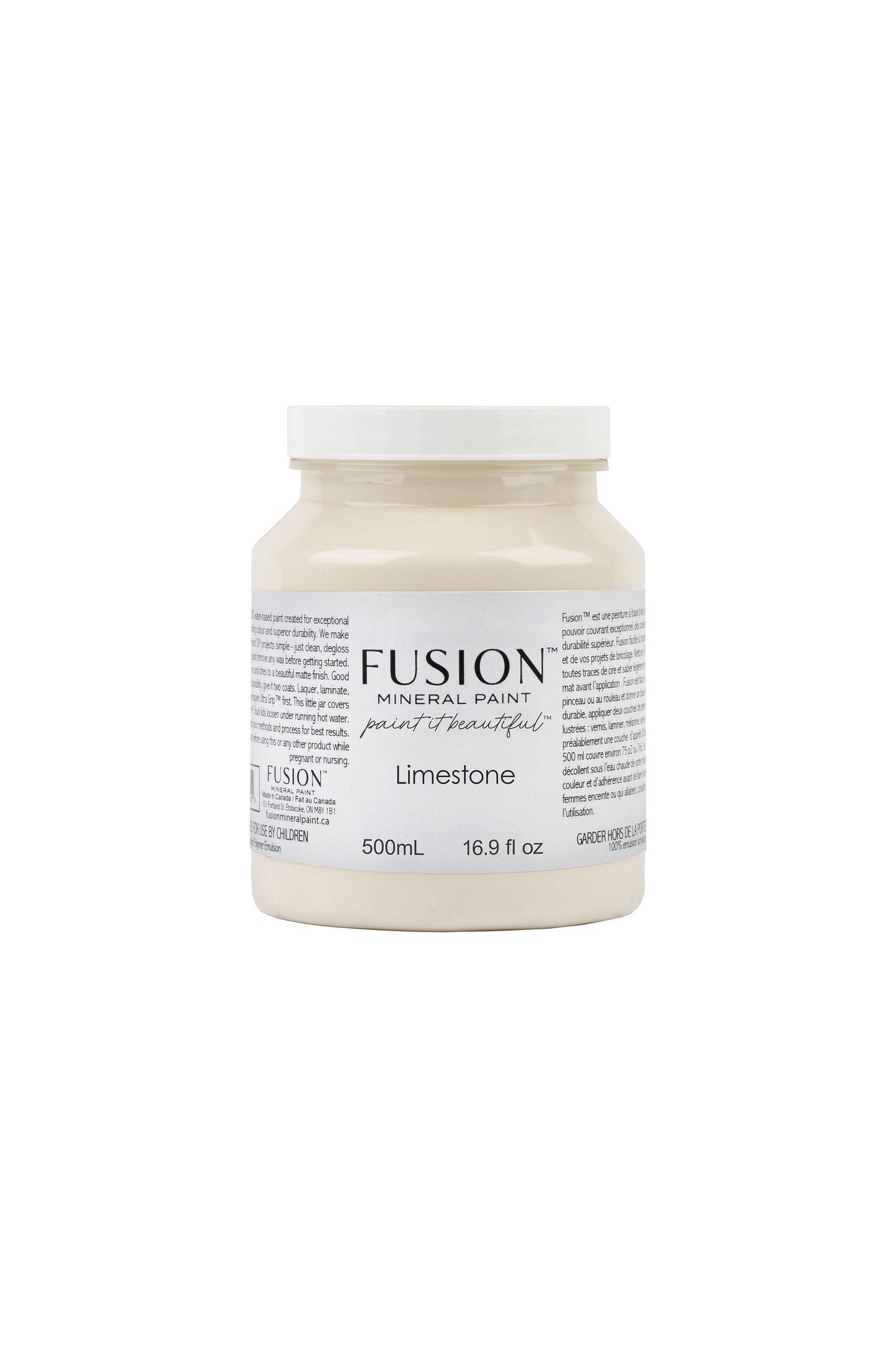 Limestone I Fusion™ Mineral Paint (Pint and Tester Size)