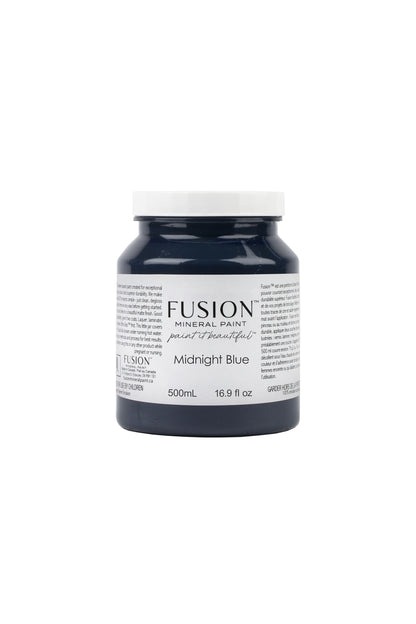 Midnight Blue I Fusion™ Mineral Paint﻿ (Tester and Pint Size)